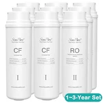 Simpure Q3-600gpd Ro Reverse Osmosis Cf+ro Membrane Water Filter 1/2/3-year Set. Fixed Price $59.99.