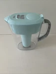 Pur Water Filter 7 Cup Blue Pitcher Filtration System Model Ppt700w. Fixed Price $7.00.