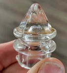 Rare Percolator Glass Sight Top Pyramid Pointed Coffee. Fixed Price $9.00.