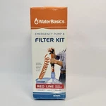 Waterbasics Red Line Emergency Pump Filter Kit New Sealed Contents Aquamira. Fixed Price $39.14.