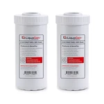 Liquagen 4.5"x10" Gac Udf Carbon Water Filter Big Blue 2, 4,6 Pack Replacement. Fixed Price $142.95.