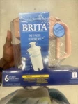 Brita Small 6 Cup Space Saver Insert Only With 1 Standard Filter Pink. Fixed Price $30.00.