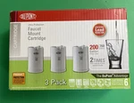 Dupont Faucet Mount Cartridges 200 Gallon New Open Box 3 Sealed Ultra Protection. Fixed Price $26.95.