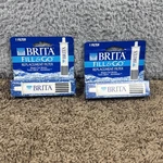 Brita Fill & Go Replacement Water Filters 2 Pack Sealed. Fixed Price $5.95.