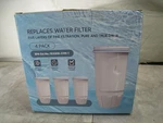 Desenruis Water Filter Cartridges 4 Pack Replacement Pitcher Filters Five-layer. Fixed Price $20.15.