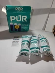 3-pack Pur Plus Water Pitcher Replacement Filter 3 In 1 Filtration, New & Sealed. Fixed Price $24.95.
