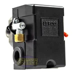 Lefoo 95-125 Psi Air Compressor Pressure Switch 1/4" Female Npt 4 Port Lf10-l4h. Fixed Price $24.95.