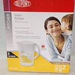 Dupont Wfpt075x Vista Water Pitcher With 40 Gallon Filter Cartridge. Fixed Price $15.00.