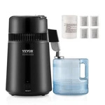 Uimoso 4l Water Distiller Purifier Machine Countertop 1 L/h Stainless Steel 750w. Fixed Price $64.99.