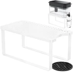Primzooty Water Filter Dispenser Stand With Drip Tray - 7.9''w X 14.9''d 7''h,. Fixed Price $57.05.
