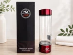 New Hydrowave H2 Smart Hydrogen Water Generator Portable Rechargeable Bottle Red. Fixed Price $27.50.