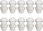 Yzm White Fittings Bulkhead Connector 1/4" Tube Quick Connect Ro Water Filter Pa. Fixed Price $16.95.