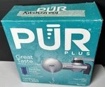 Pur Plus Faucet Filter Filtration System Mineral Core Silver Matte Pfm300v New. Fixed Price $13.50.