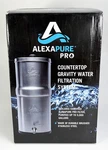 Alexapure Pro Stainless Steel Water Filtration System Gravity Fed New (open Box). Fixed Price $149.99.