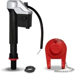 Korky Universal Fill Valve & Flapper Kit -quietfill Technology- Item #818mp. Fixed Price $14.88.