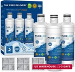 Pureline Lt1000pc Refrigerator Water Filter Replacement For Lg Lt1000p, Adq74793. Fixed Price $58.74.