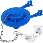 Toilet Flapper Replacement Kit 2 Inch Universal Tank Flusher Parts Inside. Fixed Price $10.69.