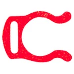 3/8'' Single Locking Clip Red 10 Pk0. Fixed Price $32.52.