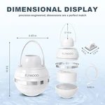 Flymoo Bath Filter Tub Faucet - 8 Stages Bathtub Water F35 White. Fixed Price $32.33.