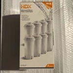 Hdx F003 8-pack Universal Water Filter Cartridges (compatible W/ Brita Pitchers). Fixed Price $17.99.