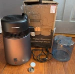 Vivohome 25-cup Countertop Water Distiller Machine In Black With Smart Switch. Fixed Price $109.99.