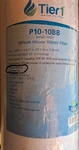 Tier1 Water Filters Whole House Filter P10-10bb - 9.875" X 4.5" (4-pack). Fixed Price $18.99.