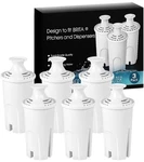 Nispira Water Filter Replacement For Brita Ob03 Classic 35557 Mavea 107007, 6 Pk. Fixed Price $20.00.