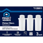 Project Source Replacement For Brita & Others Water Pitchers Filters 3pk. Fixed Price $9.99.