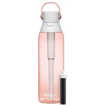 Brita Premium Filtering Water Bottle 36oz Blush Pink Bpa Free Reusable Filter. Fixed Price $25.00.