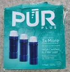 Pur Plus Ppf951k Pitcher Filter, Wqa To Filter Lead, 3 Pack New "dmgd Box. Fixed Price $20.25.