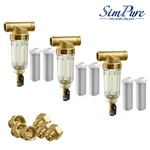 Simpure Whole House Water Pre-filter System Sediment Filtration 40+200 M. Fixed Price $49.99.