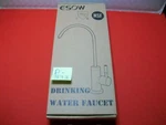 Brand New Esow Drinking Water Faucet Brushed Nickel Finish #sus304 Type F100 Nip. Fixed Price $42.90.