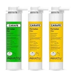 Aquatru 1-yr. Carafe Filter Combo Pack 2 Pre/carbon Filters & Voc Carbon. Fixed Price $94.84.