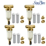 Simpure Home Whole House Water Filter Spin Down Sediment Pre-filter System 40 M. Fixed Price $125.99.