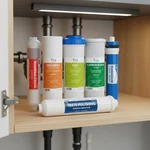 Individually Wrapped 6- Water Filter Replacement Set - Alkaline Boosting. Fixed Price $179.98.