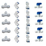 Liimevvon 1/4" Od Quick Connect Push In To For Ro 1/4 Inch, White. Fixed Price $14.02.