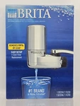 New Brita 35618 On Tap Faucet Mount 1 Liter Water Chrome Filter System Saff-100. Fixed Price $25.87.