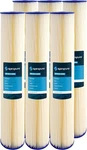 20x4.5 Inch 5 Micron Pleated Sediment Water Filter Cartridge, Case Of 6. Fixed Price $127.30.