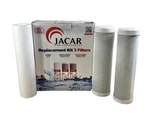 Jacar Replacement Kit 3 Filters Osmosis Stage Reverse Pure Safe Water. Fixed Price $23.00.