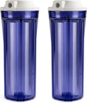 Ispring Hc12x2 1/4'' Water Filter Housing Clear 2 Count (pack Of 1),. Fixed Price $56.43.