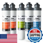 Ispring F5ds-pb Full Filter Replacement Set For Ds4b-pb Ds4s-pb Bottleless. Fixed Price $176.48.