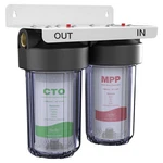 Big Blue Whole House Water Filter System City/well Filtration 100000 Gal. Fixed Price $110.49.