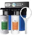 Ispring Wgb21b 2-stage Whole House Water Filter System, 4.5"x10" 1" Ports. Fixed Price $119.99.
