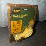 Plumb Craft Fix-a-flush Kit 75-431 Forever Flapper Toilet Repair Seal. Fixed Price $24.95.