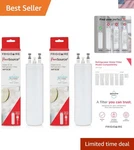 Wf3cb Puresource3 Refrigerator Water Filter Replacement Set Of 2. Fixed Price $116.79.