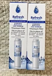 Refresh R-gxrlqr-s Premium Water Filter, Qty 2, Replacement For Ge Refrigerators. Fixed Price $24.50.