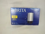 New Brita Elite Tap Water Filtration System For Faucets 3 Pack. Fixed Price $10.79.