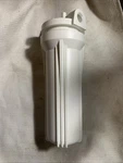 Hydronix 10" White Housing W/ Rib Cap, Ro & Filtration Systems, 1/2" Ports. Fixed Price $26.00.