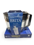 Brita Water Filter System Black Pitcher 5 Cup Capacity 1 Space Saver New. Fixed Price $17.99.