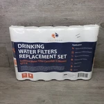Aquaboon 5 Micron 10" X 2.5" String Wound Sediment Water Filter Cartridge 6 Pack. Fixed Price $24.00.